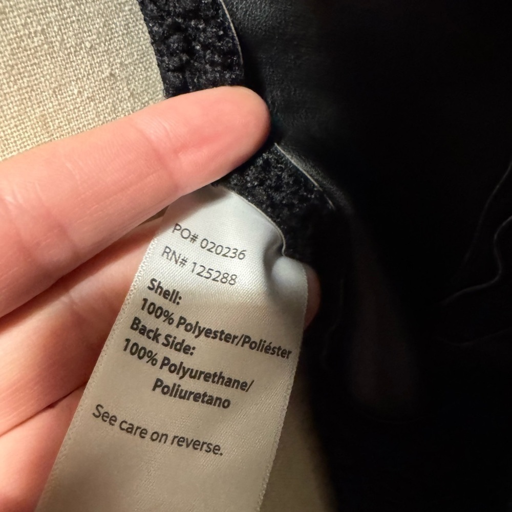 Joie Black Faux Leather & Sherpa Moto Jacket - Picture 5 of 5